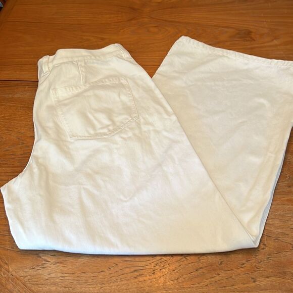 Ralph Lauren Lauren Jeans Company White wide leg jeans - Picture 6 of 12